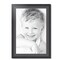 ArtToFrames 24x34" Matted Picture Frame with 20x30" Single Mat Photo Opening Framed in 1.25" Black and 2" Mat (FWM-4083-24x34)
